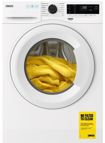 Zanussi Lavado Autoadjust, 9kg, 1.400 rpm, Class.Energ.A, Motor Inverter, Display XL, FlexiTime, Pro