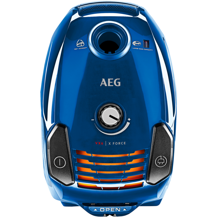 AEG  Aspirador Con Bolsa VX6 800W / 76 dB(A), Filtro Hygiene 12 lavable, S-bag® Classic Long Perform
