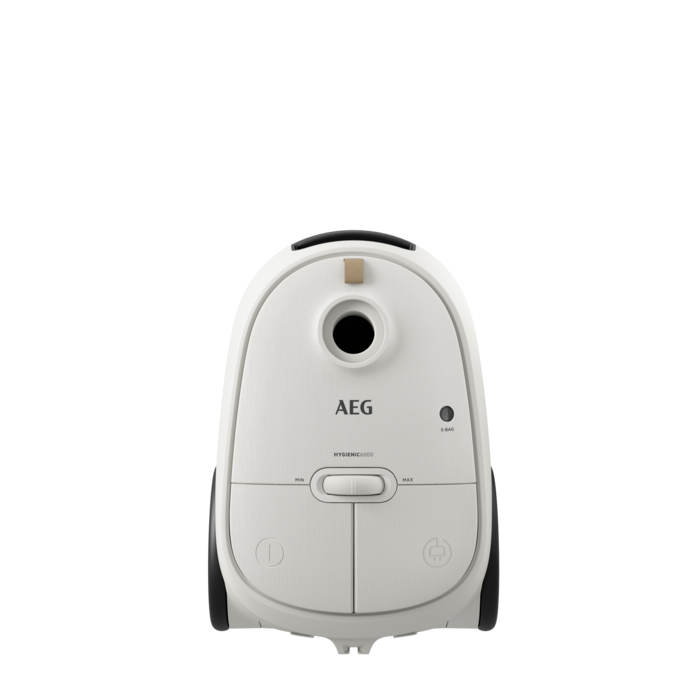 AEG  Aspirador Con Bolsa Serie 6000 Hygienic 850W / 73 dB(A), Filtro Allergy Plus lavable E12, S-bag