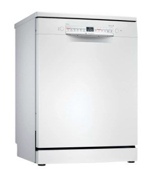 BOSCH, SMS2HMW00E, Lavavajillas, D, Libre instalación, 60 cm., 13 servicios, HC, Blanco, diseño: Dis