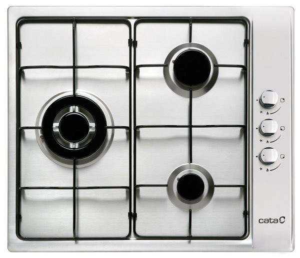 CATA ENCIMERA INOX GAS NAT GI 6021 X