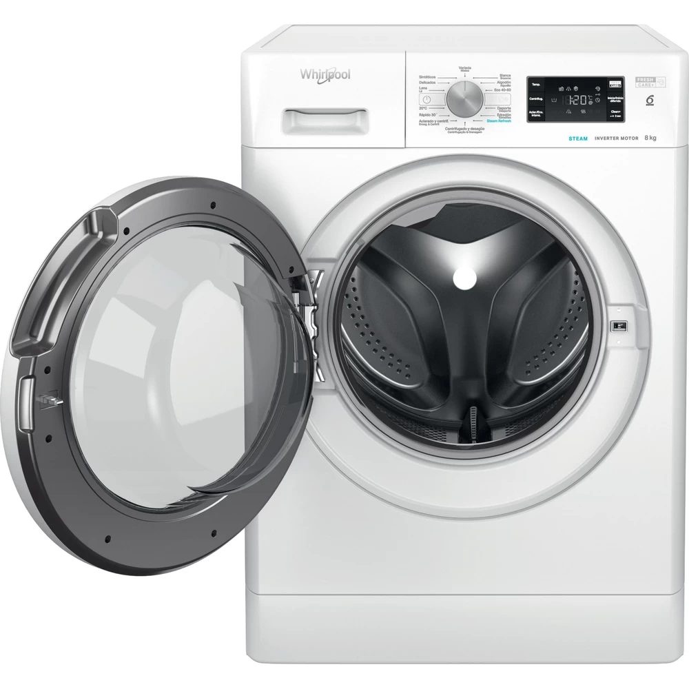 Whirlpool Lavadora carga frontal de libre instalación 8,0kg - FFB 8258 WV SP