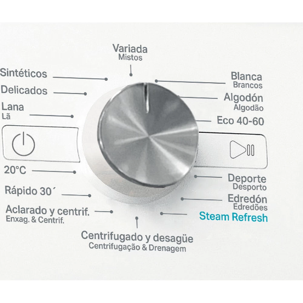 Whirlpool Lavadora carga frontal de libre instalación 8,0kg - FFB 8258 WV SP