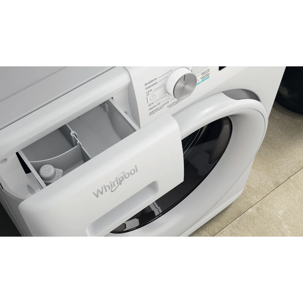 Whirlpool Lavadora carga frontal de libre instalación 8,0kg - FFB 8258 WV SP