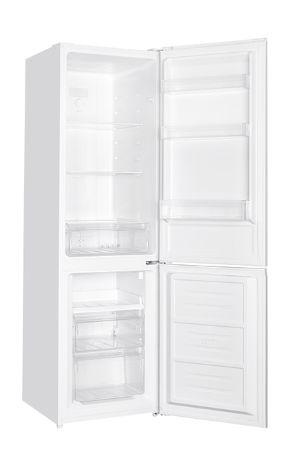 CORBERO CCH18024W Frigorífico Combi Capacidad 253 L. Combi No Frost, Color Blanco, Luz LED, Crisper