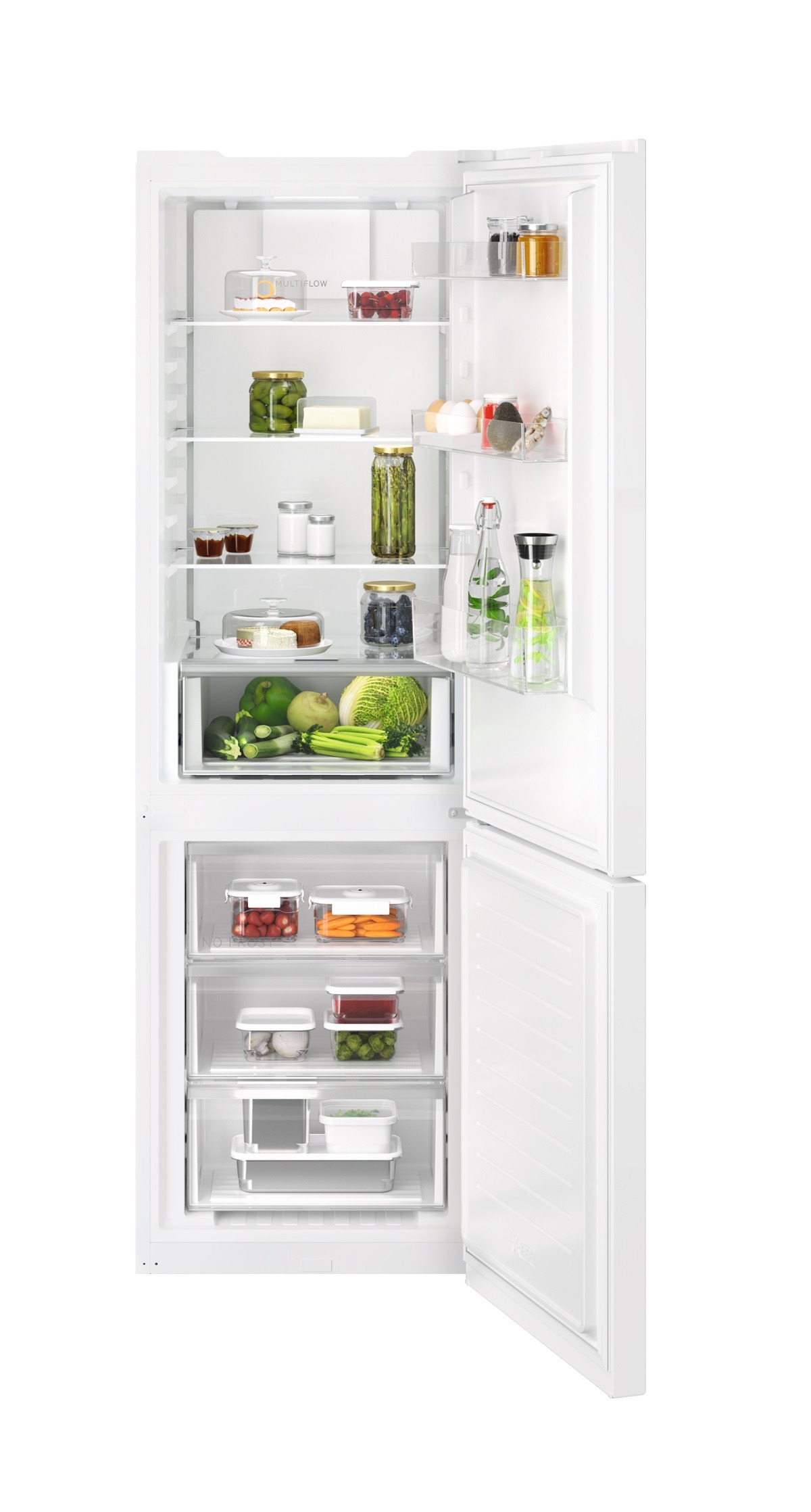AEG COMBIS NO-FROST LIBRE INSTALACIÓNAncho 60 cm BlancoE360L.Blanco2,01 mts x 60 cmsTwinTech: No Fro