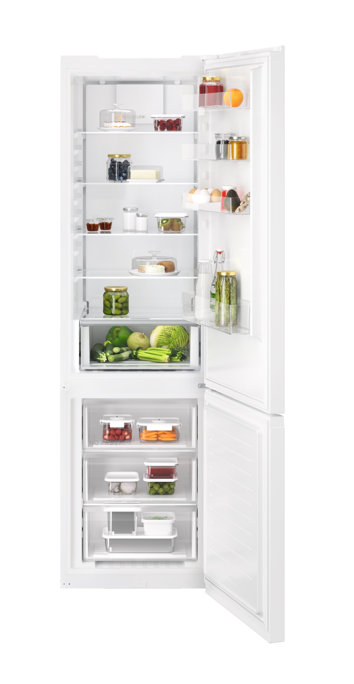 AEG COMBIS NO-FROST LIBRE INSTALACIÓNAncho 60 cm BlancoD363L.Blanco2,02 mts x 60 cmsTwinTech: No Fro